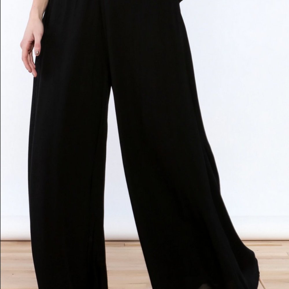 BB Dakota Bergamot wide leg pant elastic waist